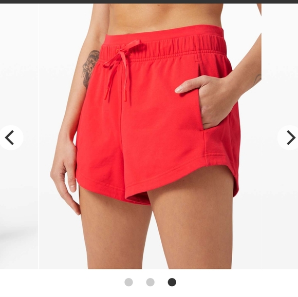 lululemon athletica Pants - Lululemon Inner Glow 3 Carnation Red